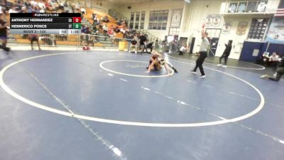 120 lbs Champ. Round 1 - Hennerico Ponce, El Toro vs Anthony Hernandez, Santa Ana