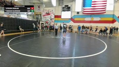 113 lbs Cons. Round 3 - Steven Ziegler, Campbell County vs Teegan Eldridge, Cheyenne East