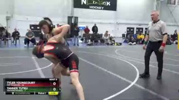 110 lbs Round 2 (8 Team) - Tyler Youngcourt, Mat Assassins vs Tanner Tutku, Vougars Honors