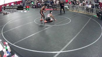 132 lbs Cons. Round 5 - Dylan Martinez, Corona Del Sol High School vs Sebastian Acero, Desert Oasis