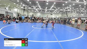 95 lbs Final - Parker Porta, M2TC-NJ vs Brooks Burmeister, Orchard WC