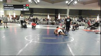 97 lbs Rr Rnd 8 - LIAM Arroyo, Apex - MSE vs Joseph Scala, Cordoba Trained - MSE