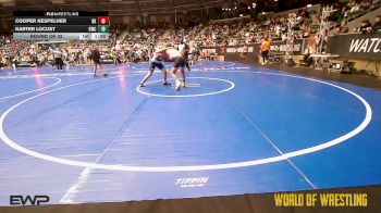 130 lbs Round Of 32 - Cooper Kespelher, Bad Karma vs Karter Locust, Cowboy Wrestling Club