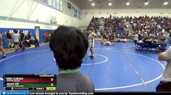 285 lbs Quarterfinal - Eric Cuevas, Golden Eagles vs Adam Dif, Arnold O Beckman