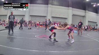 80 lbs Round 2 (8 Team) - Charleigh Richardson, GA United Red vs Sloan Sears, Project X