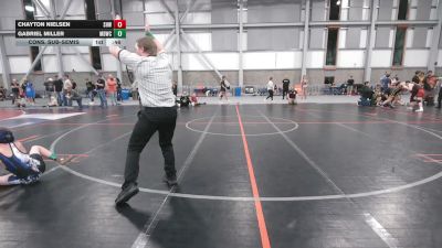 84 lbs Cons. Sub-semis - Chayton Nielsen, Spring Hills Wrestling vs Gabriel Miller, Mat Demon Wrestling Club