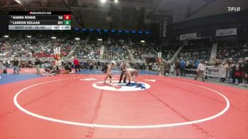 3A-165 lbs Quarterfinal - Kaden Romig, Torrington vs Landon Solaas, Mountain View