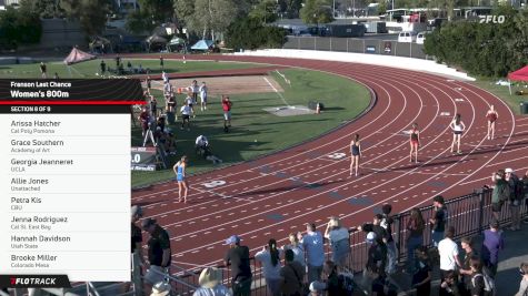 Women's 800m Track, Semi-Finals 8
