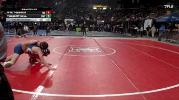 138 lbs Champ. Round 1 - Wyatt Griffith, Fruitland vs Barrett Silva, Central Catholic