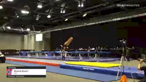 Brenna Busch - Tumbling, TCT - 2021 USA Gymnastics Championships