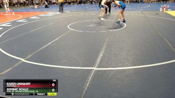 115 lbs Finals (8 Team) - Kaden Lindquist, Owatonna vs Dominic Scully, STMA (St. Michael/Albertville)