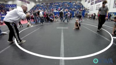 40 lbs Consi Of 8 #2 - Grayson Hale, Standfast vs Rhiller Ellison, El Reno Wrestling Club