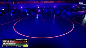 86-92 lbs Round 3 - Logan Emerson, Talons Wrestling Club vs Landon Amerson, Shootbox Wrestling Club