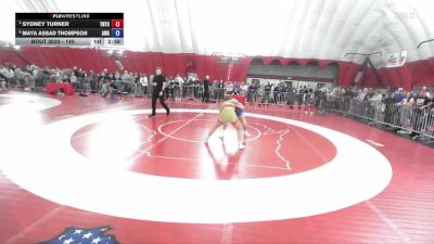 145 lbs Quarterfinal - Sydney Turner, Team Nazar Training Center vs Maya Assad Thompson, Askren Wrestling Academy