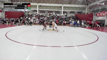 144 lbs Round Of 32 - Derrick Dawson, DeMatha Catholic vs Brandon Rizo, Christopher Columbus