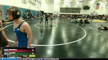 130-138 lbs Round 3 - Alex Grenfell, Central vs Izak Goodro, Wheatland
