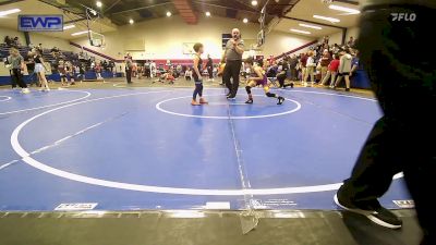 61 lbs Consi Of 4 - Dallas Rice, Vian Wrestling Club vs Huck Olsen, Mojo Grappling Academy