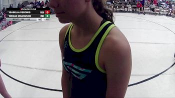 135 lbs Cons. Round 2 - Megan Magnuson, Wayne Wrestling Club vs Isabella Debonis, Lincoln Southeast
