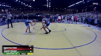 97 lbs Round 2 - Robert Frijouf, Tampa Bay Tigers Wrestling vs Brighton Prine, SGAC