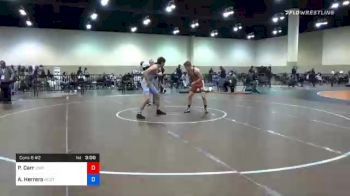 67 kg Consolation - Payne Carr, Union County WC vs Anthony Herrera, Mustang WC