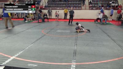 45_B lbs 5th Place - Calvin Handy, Dallastown vs George Gerasimov, Nazareth