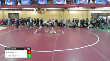 145 lbs Consi Of 32 #2 - Jacob Andrade, Timberlane vs Nathan Malandain, Shawsheen