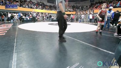 61 lbs Round Of 16 - Brier Goldsberry, Weatherford Youth Wrestling vs Cayden Petersen, Lions Wrestling Academy