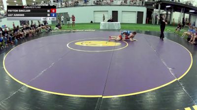165 lbs Payton Sinclair, Oklahoma vs Lily Junkins, Georgia
