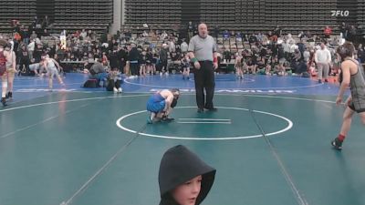 81 lbs Rr Rnd 4 - Maxwell Wright, Hammers- ESC vs John Cheli Jr, American MMAW - ESC