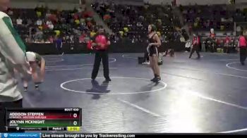 140 lbs Cons. Round 2 - Addison Steffen, Epworth, Western Dubuque vs JoLynn McKnight, Boone