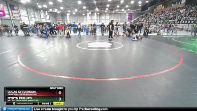 60-60 lbs Round 2 - Myryn Phillips, Mat Rats Rebooted Wrestling vs Lucas Stevenson, Okanogan Underground WC