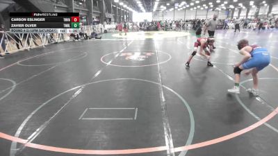 96 lbs Round 4 (2:15pm Saturday) - Carson Eslinger, Team VA/USA vs Zavier Olver, Gotcha Blue