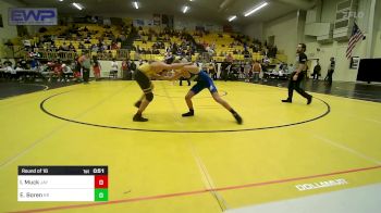 119-A lbs Round Of 16 - Isaiah Muck, Jay vs Ethan Boren, Rogers Jr High