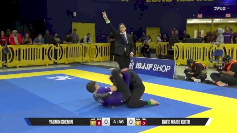 Katie Marie Kloth vs Yasmin Chemin 2025 Pan IBJJF Jiu-Jitsu No-Gi Championship
