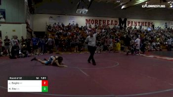 113 lbs Round Of 32 - Jackson Baglio, Nc vs Hunter Ray, Va