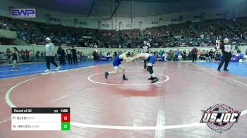 76 lbs Round Of 32 - Peyton Smith, Mountain Home Flyers vs Nolan Hendrix, Husky Wrestling Club