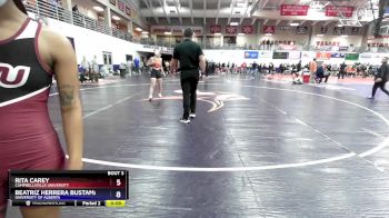 117 lbs Champ. Round 1 - Trinity Matheson, Oklahoma State University vs Mackenzie Peterson, Texas Women`s University