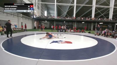 130 lbs Skylin Darnell, South Carolina vs Sadie Schomp, South Dakota