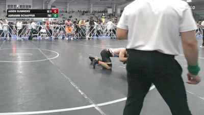 126 lbs Round Of 32 - Aiden Sumners, NC United - HSB vs Abramm Schaffer, Freakztyle Supremacy - HSB