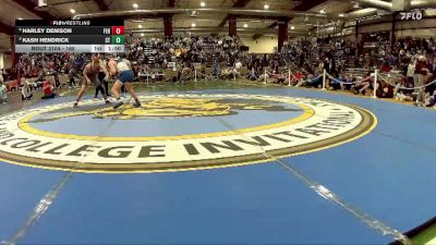 165 lbs Semifinal - Harley Denison, Fernley vs Kash Hendrick, South Tahoe