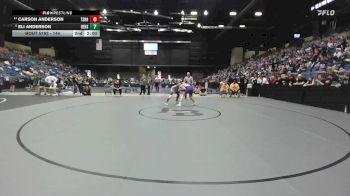 144 lbs Cons. Round 1 - Keith Slaughter, Kansas City - Piper HS vs Cooper Boone, Valley Center