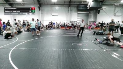 84 lbs Round 3 (6 Team) - Garrett Barfield, Morris Fitness vs Jacek Lepore, Unitas