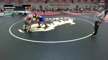 285 lbs Champ. Round 1 - Elijah Osit, Aurora Universtiy vs George Daniel, Olivet