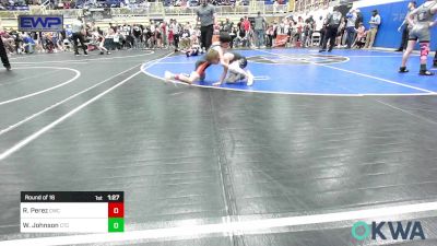 64 lbs Round Of 16 - Ralph Perez, Cowboy Wrestling Club vs Wilder Johnson, Comanche Takedown Club