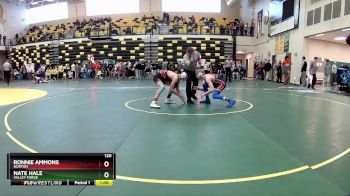 120 lbs Cons. Semi - Nate Hale, VALLEY FORGE vs Ronnie Ammons, NORTON