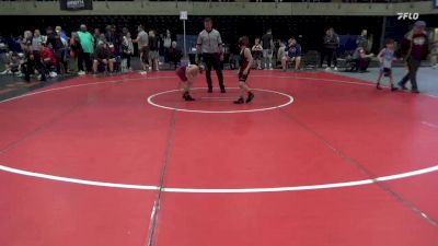 58 lbs Quarterfinal - Jack Sanders, Dalton vs Luke Wenrich, Julian