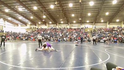 135 lbs Cons. Round 3 - Hyrum Dutson, Mountain View vs Bridger Stuart, Box Elder