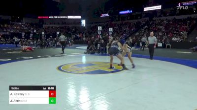 155 lbs Consi Of 16 #2 - Alexandra Keirsey, El Dorado (SJ) vs Jaslynn Aken, American Canyon