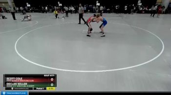 106 lbs Cons. Round 5 - Scott Cole, Mayo Quanchi Wrestling Club vs Declan Keller, Dodge City Wrestling Academy