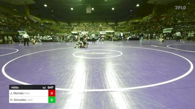 140 lbs Consi Of 16 #1 - Jaimon Montes, Paso Robles vs Hayden Gonzalez, Lemoore